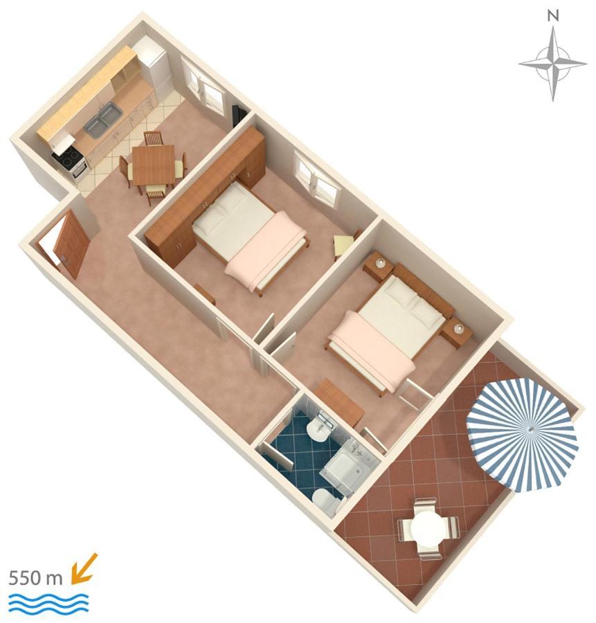 Apartments And Rooms With Parking Space Barbat, Rab - 5070 Barbat na Rabu Exteriér fotografie